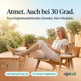 Atmet auch bei 30 Grad: atmungsaktives Gewebe für den Sommer