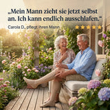 Kundenstimme Carola: Mein Mann zieht sie jetzt selbst an